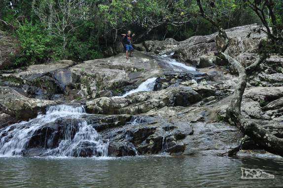 Cachoeira do Siriú, em Garopaba, no litoral sul de Santa Catarina